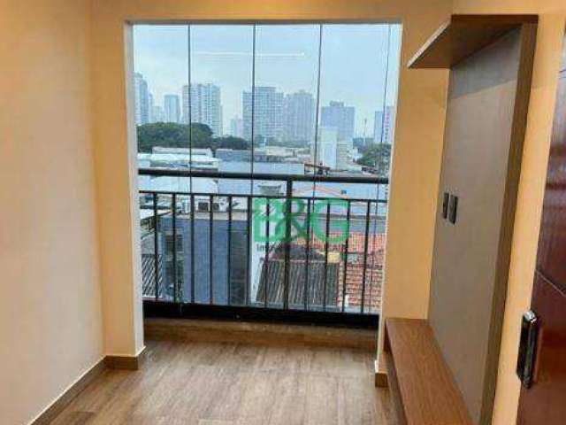 Apartamento com 1 dormitório, 38 m² - venda por R$ 515.000,00 ou aluguel por R$ 3.930,00/mês - Tatuapé - São Paulo/SP