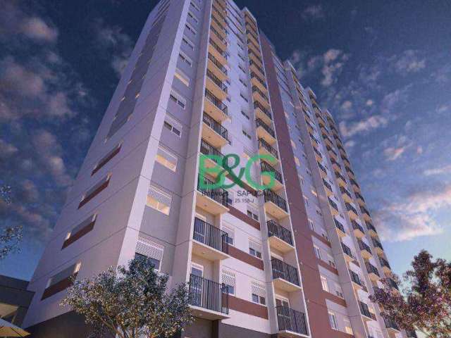 Apartamento com 2 dormitórios à venda, 37 m² por R$ 290.560,00 - Vila das Belezas - São Paulo/SP