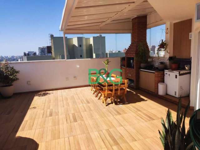 Cobertura com 3 dormitórios à venda, 131 m² por R$ 1.385.000,00 - Vila Gomes Cardim - São Paulo/SP