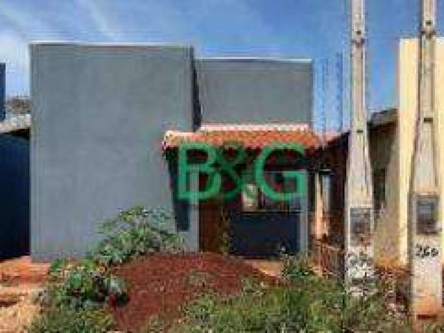 Casa com 1 dormitório à venda, 49 m² por R$ 70.988,82 - Centro - Canitar/SP