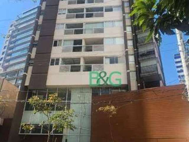 Apartamento com 1 dormitório para alugar, 48 m² por R$ 4.500/mês - Sumaré - São Paulo/SP