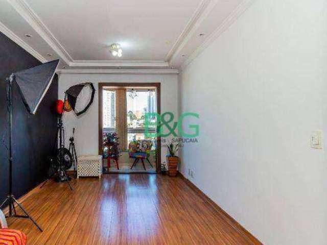 Apartamento com 3 dormitórios à venda, 80 m² por R$ 449.000 - Cursino - São Paulo/SP