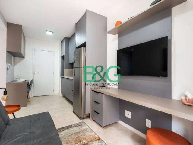 Apartamento com 1 dormitório para alugar, 31 m² por R$ 4.300/mês - Pinheiros - São Paulo/SP