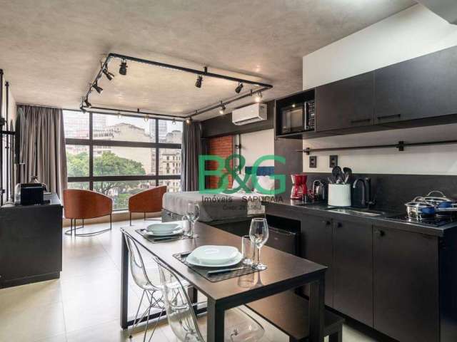 Studio com 1 dormitório à venda, 37 m² por R$ 354.000 - Centro - São Paulo/SP