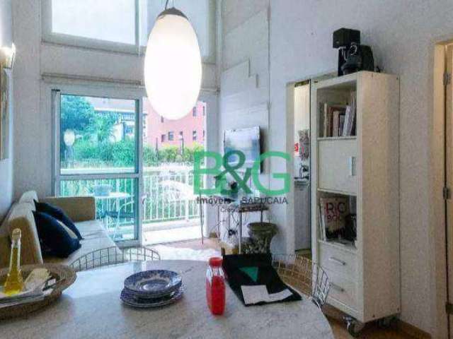 Apartamento Duplex com 1 dormitório à venda, 58 m² por R$ 1.647.000 - Vila Nova Conceição - São Paulo/SP