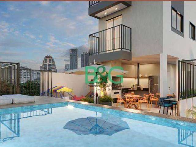 Apartamento com 2 dormitórios à venda, 41 m² por R$ 360.000,00 - Quarta Parada - São Paulo/SP