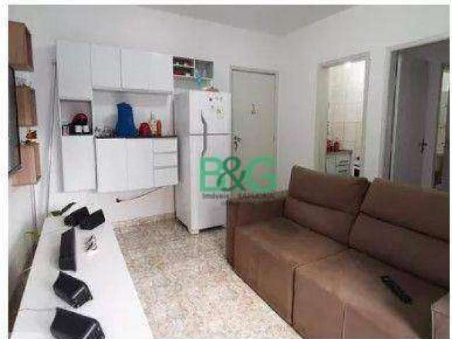 Apartamento com 1 dormitório à venda, 45 m² por R$ 274.000 - Barra Funda - São Paulo/SP