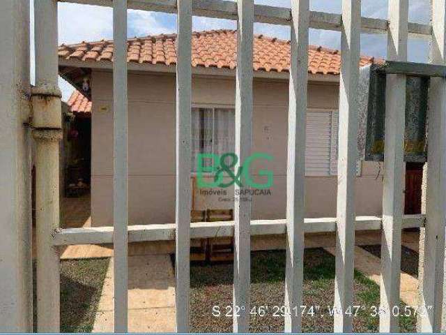 Casa com 1 dormitório à venda, 40 m² por R$ 124.874 - Água Branca - Piracicaba/SP