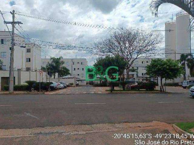 Apartamento com 2 dormitórios à venda, 43 m² por R$ 87.000 - Jardim Nunes - São José do Rio Preto/SP