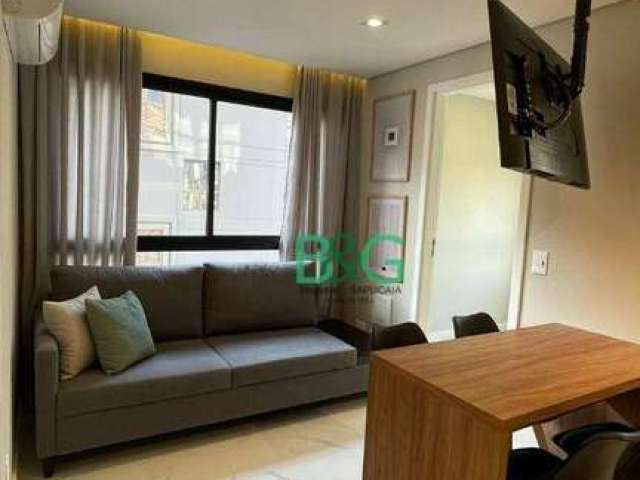 Apartamento com 2 dormitórios para alugar, 38 m² por R$ 5.928,00/mês - Indianópolis - São Paulo/SP