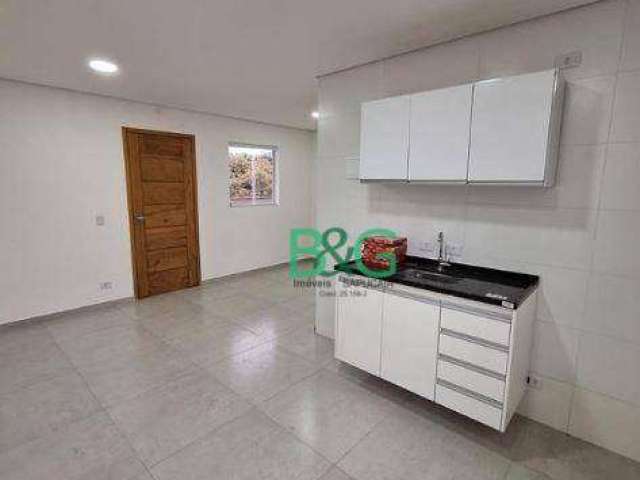 Apartamento para alugar, 44 m² por R$ 1.720,00/mês - Vila Esperança - São Paulo/SP