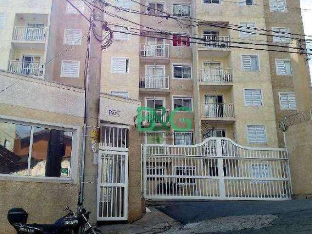 Apartamento com 1 dormitório à venda, 43 m² por R$ 156.000 - Vila Ercília - Jandira/SP