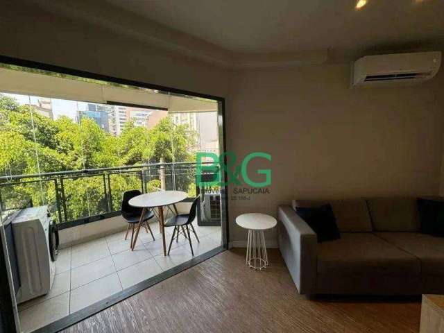 Apartamento com 1 dormitório, 32 m² - venda por R$ 690.000 ou aluguel por R$ 4.673/mês - Pinheiros - São Paulo/SP