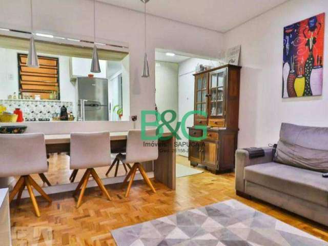 Apartamento com 1 dormitório à venda, 44 m² por R$ 369.000 - Centro - São Paulo/SP