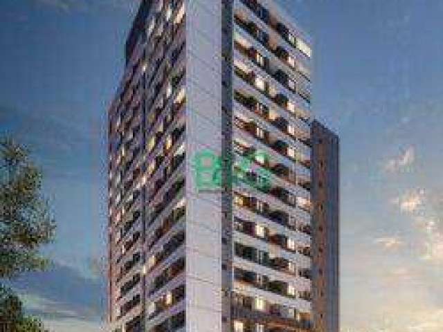 Apartamento com 2 dormitórios à venda, 36 m² por R$ 347.924,58 - Barra Funda - São Paulo/SP