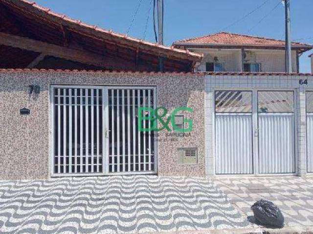 Casa com 2 dormitórios à venda, 70 m² por R$ 180.177 - Samambaia - Praia Grande/SP