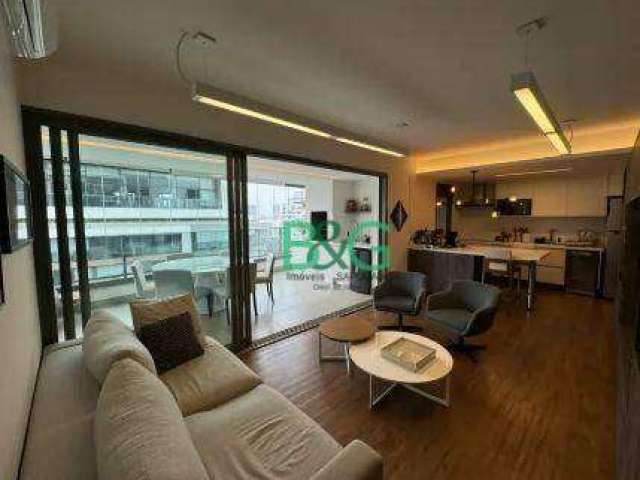 Apartamento com 2 dormitórios à venda, 128 m² por R$ 2.600.000 - Cidade Monções - São Paulo/SP