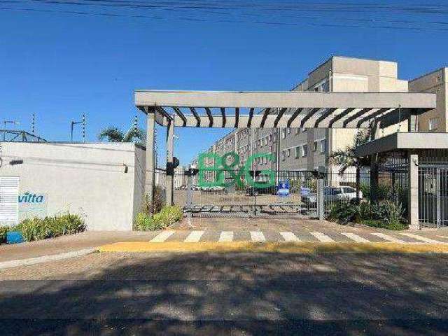 Apartamento com 2 dormitórios à venda, 43 m² por R$ 108.500,00 - Campos Ville - Araraquara/SP