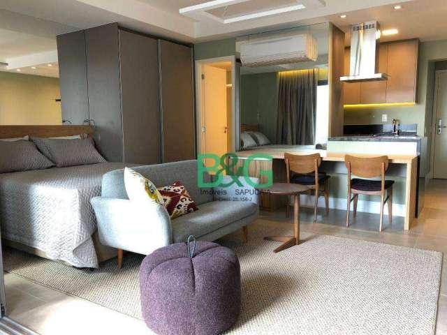 Apartamento com 1 dormitório à venda, 43 m² por R$ 800.000 - Brooklin Paulista - São Paulo/SP