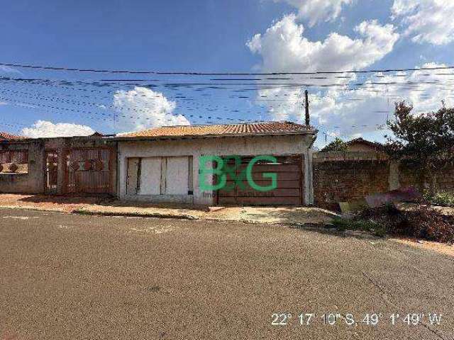 Casa com 2 dormitórios à venda, 34 m² por R$ 90.600 - Conjunto Habitacional Isaura Pitta Garms - Bauru/SP