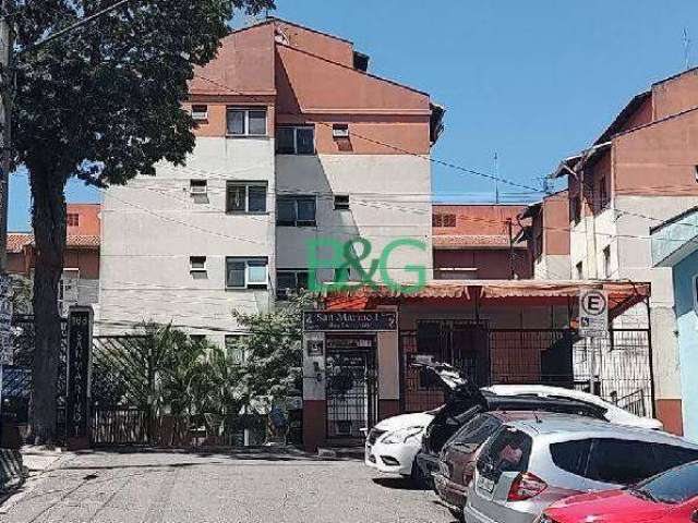 Apartamento com 2 dormitórios à venda, 48 m² por R$ 122.737 - Serraria - Diadema/SP