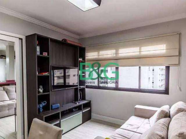 Apartamento com 1 dormitório à venda, 45 m² por R$ 579.000 - Santa Cecília - São Paulo/SP