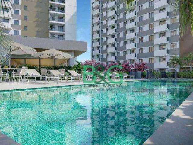 Apartamento com 2 dormitórios à venda, 39 m² por R$ 308.450 - City América - São Paulo/SP