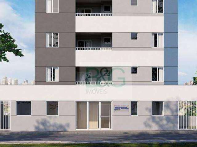 Apartamento com 2 dormitórios à venda, 33 m² por R$ 324.632,00 - Chácara Inglesa - São Paulo/SP