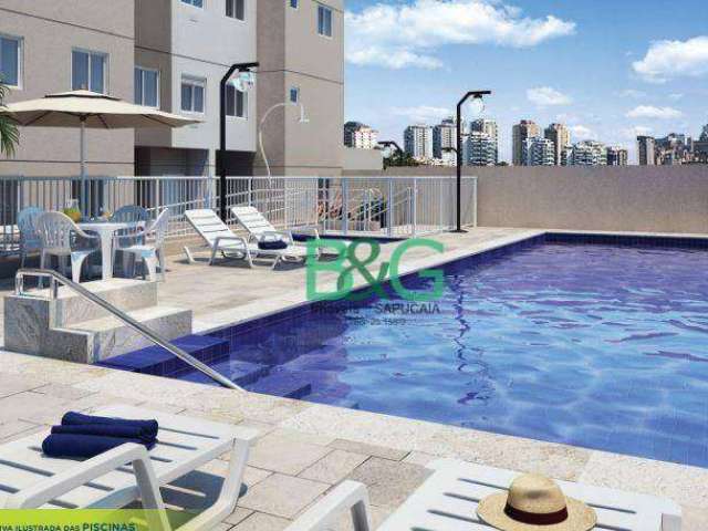 Apartamento com 2 dormitórios à venda, 41 m² por R$ 328.970,00 - Parque Arariba - São Paulo/SP