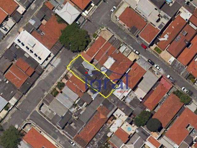 Terreno à venda, 234 m² por R$ 550.000,00 - Jabaquara - São Paulo/SP