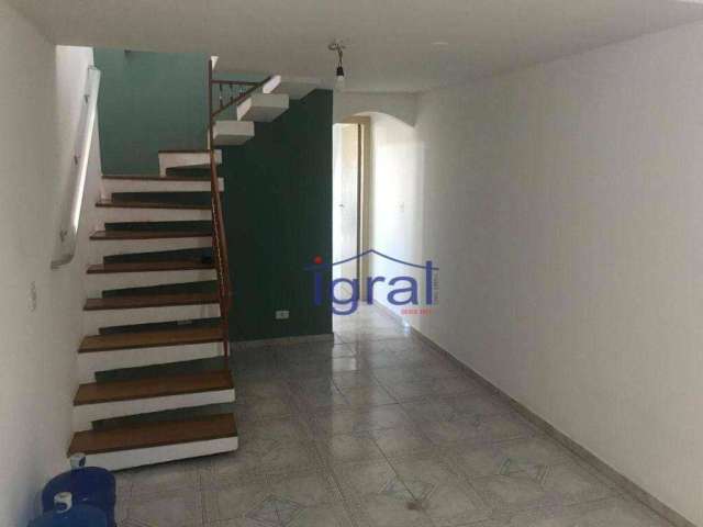 Sobrado com 3 dormitórios para alugar, 102 m² por R$ 4.000,00/mês - Aeroporto - São Paulo/SP