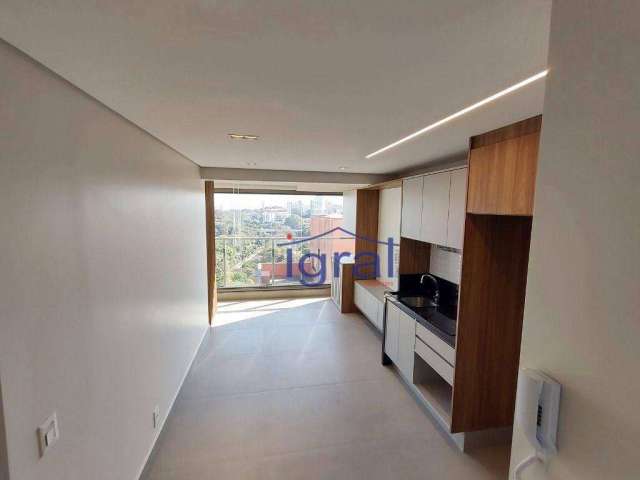 Apartamento com 1 dormitório para alugar, 40 m², por R$ 3.800,00/aluguel mês - Vila Monte Alegre - São Paulo/SP