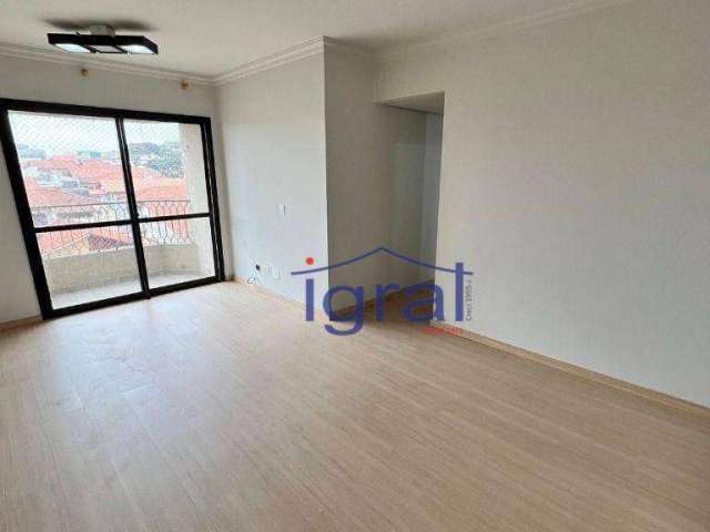 Apartamento com 3 dormitórios para alugar, 75 m² por R$ 3.242,60/mês - Jabaquara - São Paulo/SP