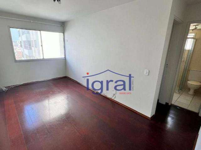 Apartamento com 1 dormitório para alugar, 48 m² por R$ 2.318,00/mês - São Judas - São Paulo/SP