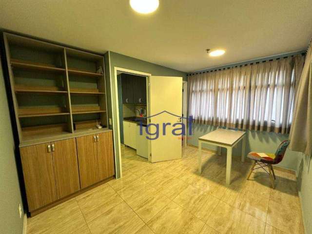 Sala, 36 m² - venda por R$ 380.000,00 ou aluguel por R$ 2.648,69/mês - Vila Guarani - São Paulo/SP