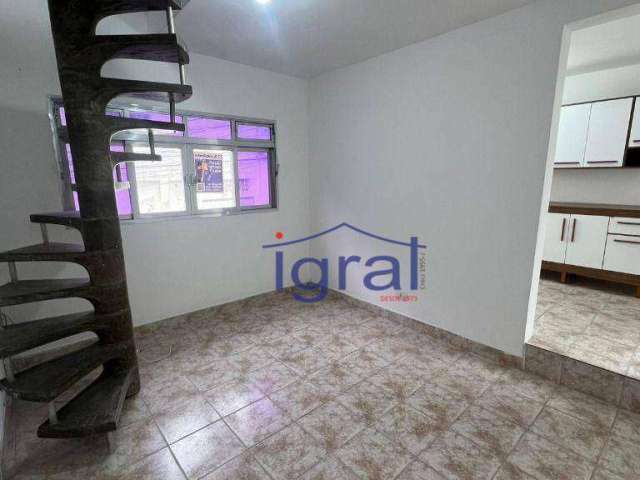 Sobrado com 2 dormitórios para alugar, 70 m² por R$ 1.680,00/mês - Vila Fachini - São Paulo/SP