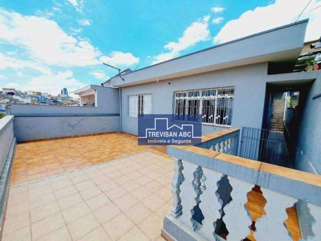 Casa com 2 dormitórios para alugar, 103 m² - Vila Planalto - São Bernardo do Campo/SP