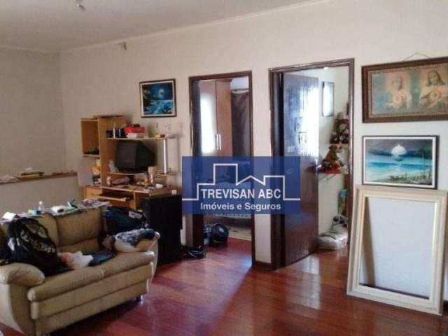 Sobrado à venda na Vila Valparaíso/ Santo André - 2 dorms,  5 vagas e edícula, 155m²