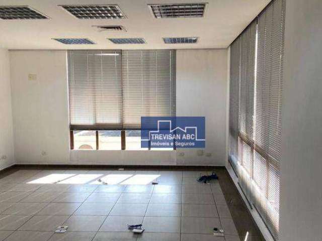 Sala comercial à venda no Centro/Santo André - sala de 91m² com 2 vagas.