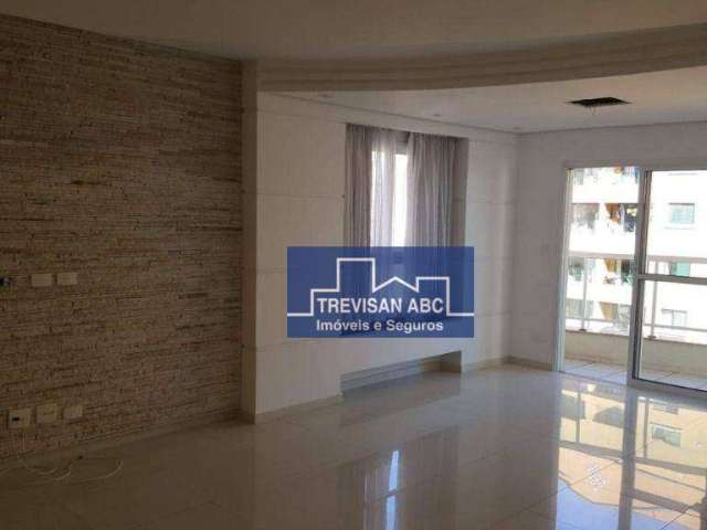 Apartamento no Jd. Bela Vista/Santo André - 3 suítes, sala dois ambientes e 3 vagas; 130m²