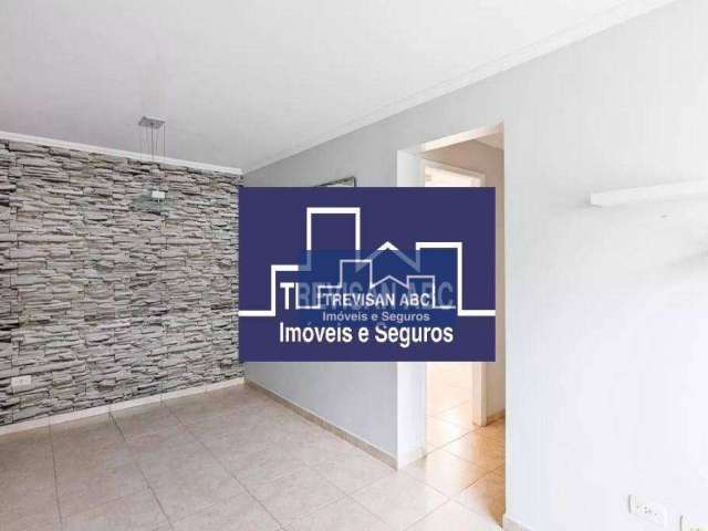 Apartamento à venda no Taboão/SBC- 3 Dorms, sendo 1 suíte, sala com sacada e 1 vaga- 61 m² Imovel vago