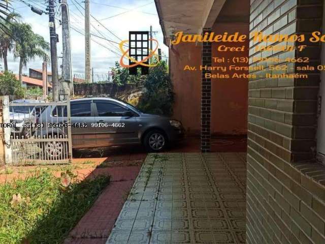 Casa para Venda em Itanhaém, Belas Artes, 2 dormitórios, 2 banheiros, 5 vagas