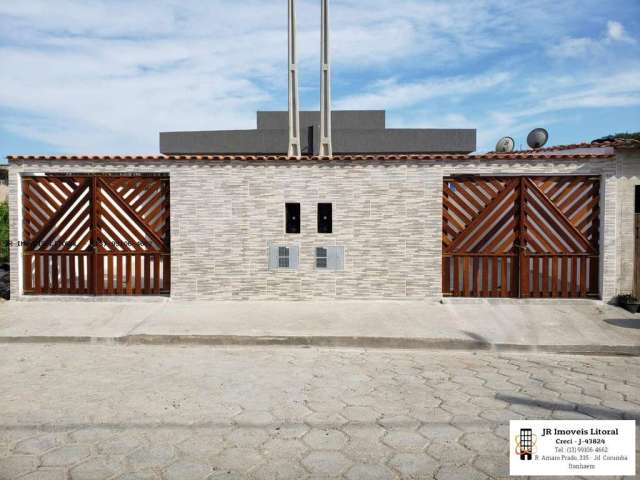 Casa Geminada para Venda em Itanhaém, Nossa Senhora do Sion, 2 dormitórios, 1 suíte, 2 banheiros, 1 vaga