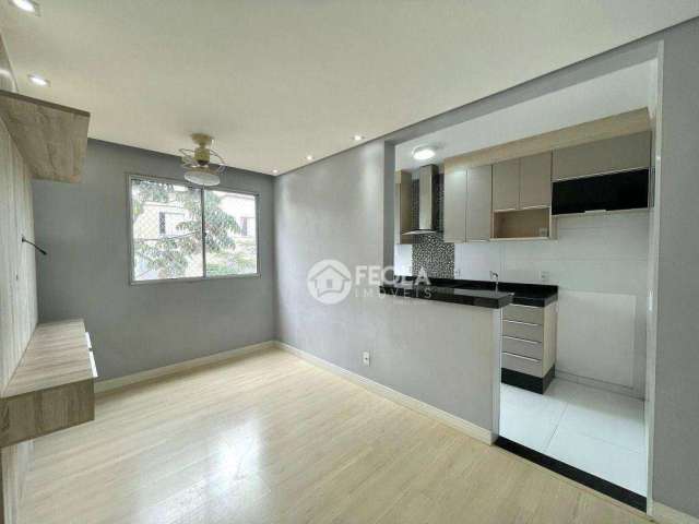 Apartamento com 2 dormitórios à venda, 50 m² por R$ 212.000,00 - Chácara Letônia - Americana/SP