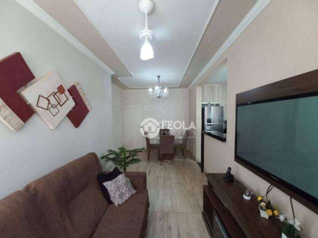 Apartamento com 2 dormitórios à venda, 58 m² por R$ 275.000,00 - Vila Belvedere - Americana/SP