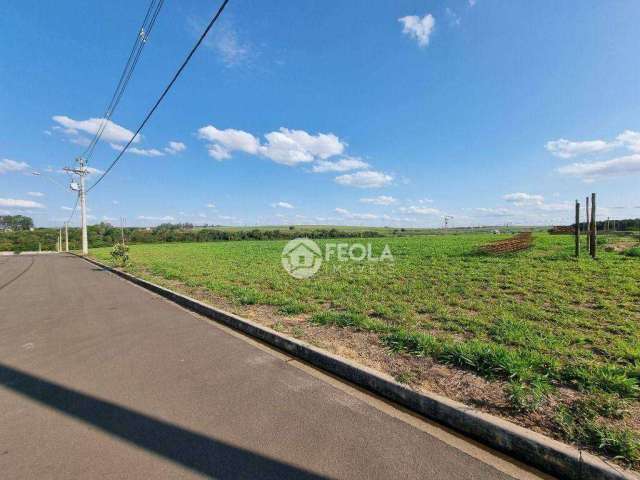 Terreno à venda, 1000 m² por R$ 350.000,00 - Parque Industrial Souza Queiroz - Limeira/SP