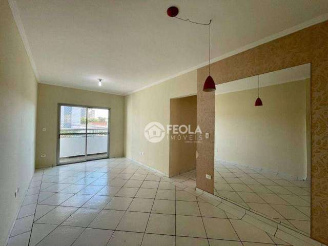 Apartamento com 2 dormitórios para alugar, 96 m² por R$ 1.949,00/mês - Jardim Glória - Americana/SP