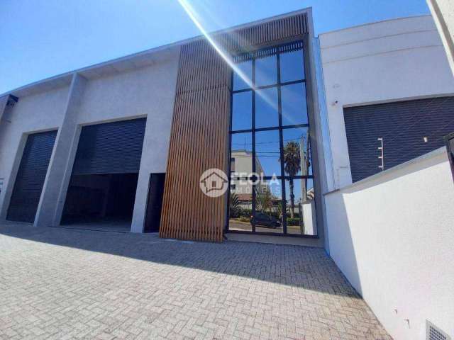 Salão para alugar, 326 m² por R$ 8.700,00/mês - Loteamento Industrial Machadinho - Americana/SP