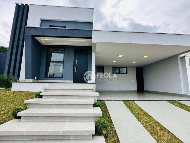 Casa com 3 dormitórios à venda, 158 m² por R$ 1.390.000,00 - Loteamento Residencial Mac Knight - Santa Bárbara D'Oeste/SP