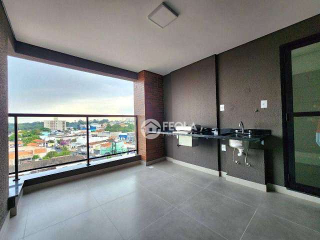 Apartamento com 3 dormitórios à venda, 88 m² por R$ 739.000,00 - Vila Frezzarim - Americana/SP